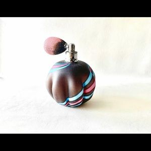 Vintage Satin Glass Atomizer